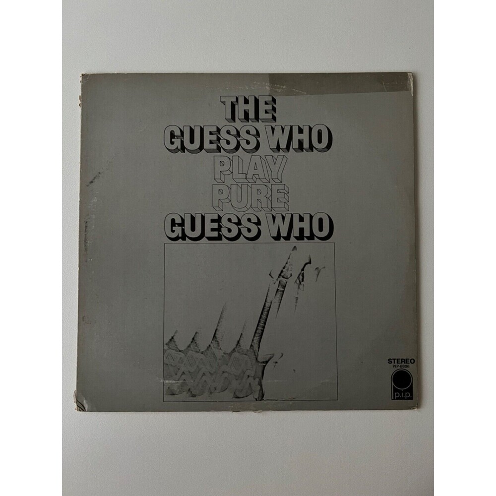 The Guess Who Play Pure LP Sing & Play Pickwick PIP DT-93461 VG Cleaned